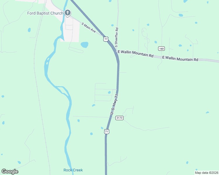 map of restaurants, bars, coffee shops, grocery stores, and more near 532 Harness Lane in West Fork