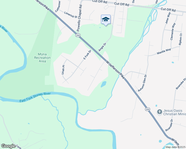map of restaurants, bars, coffee shops, grocery stores, and more near 9570 Mount Ayre Way in Murfreesboro