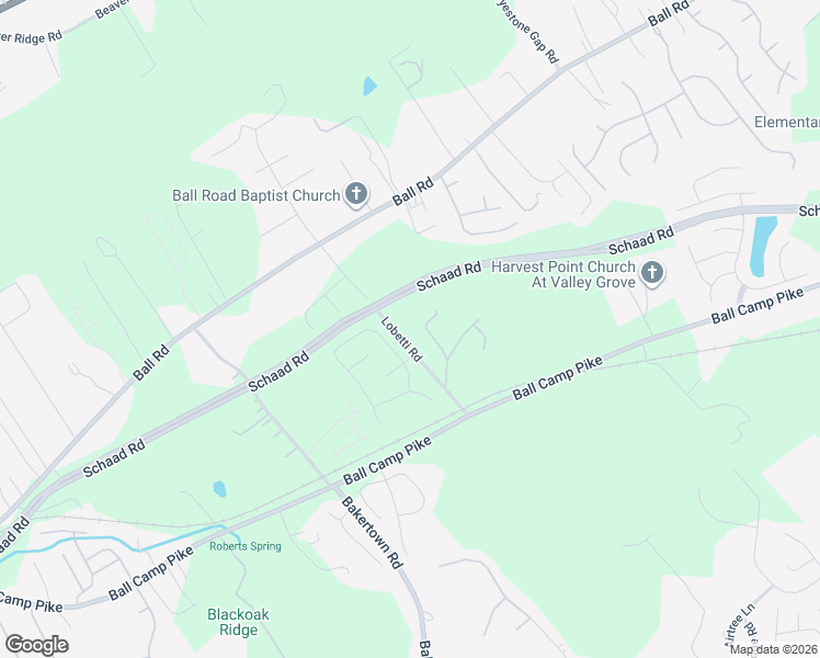 map of restaurants, bars, coffee shops, grocery stores, and more near 3254 Lobetti Road in Knoxville