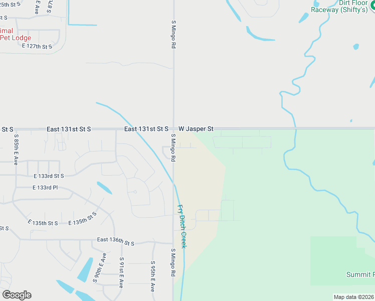 map of restaurants, bars, coffee shops, grocery stores, and more near 9504 East 132nd Street South in Bixby