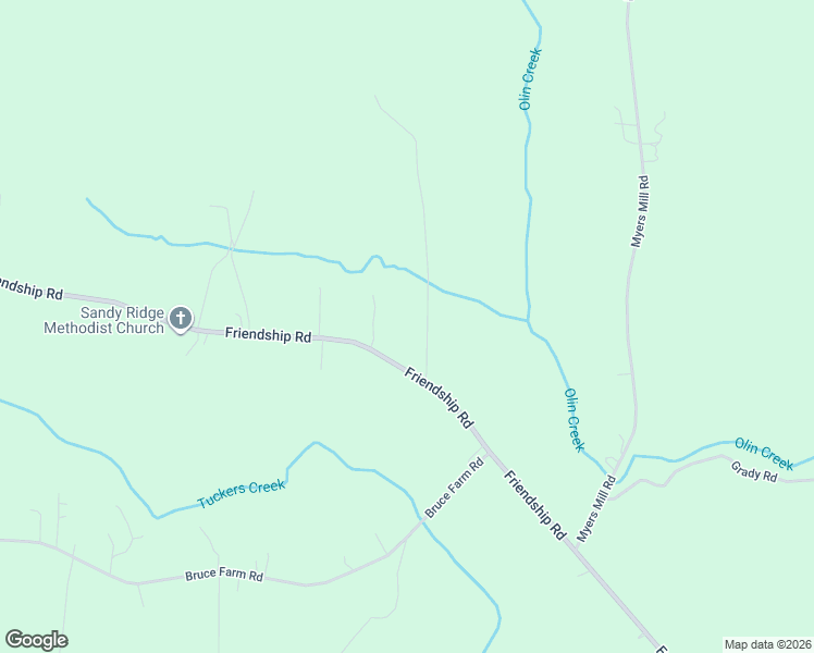 map of restaurants, bars, coffee shops, grocery stores, and more near 1392 Friendship Road in Statesville