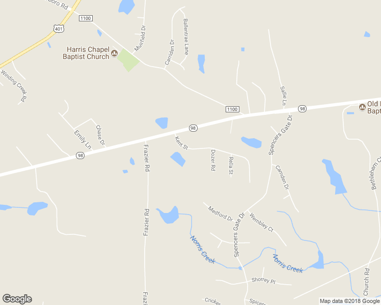 map of restaurants, bars, coffee shops, grocery stores, and more near 120 Kent Street in Youngsville