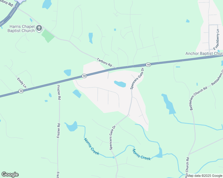 map of restaurants, bars, coffee shops, grocery stores, and more near 165 Kent Street in Youngsville