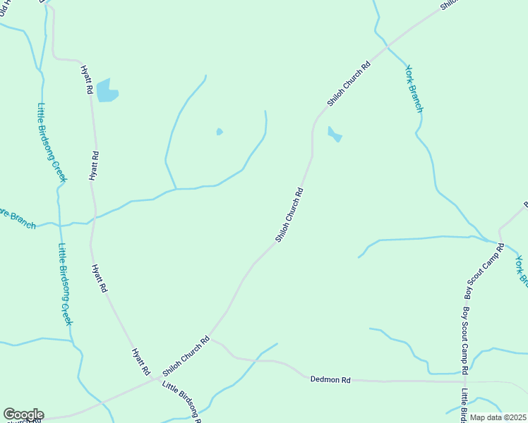 map of restaurants, bars, coffee shops, grocery stores, and more near 1840 Shiloh Church Road in Camden