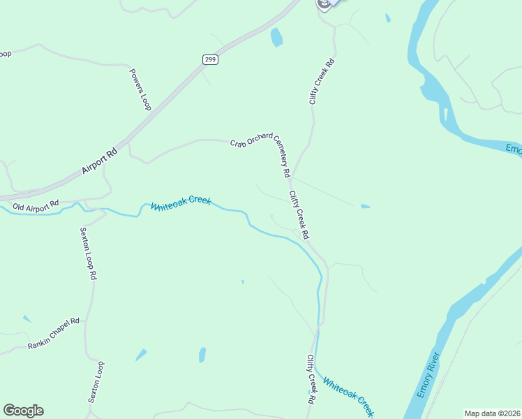 map of restaurants, bars, coffee shops, grocery stores, and more near 404 Clifty Creek Road in Oakdale
