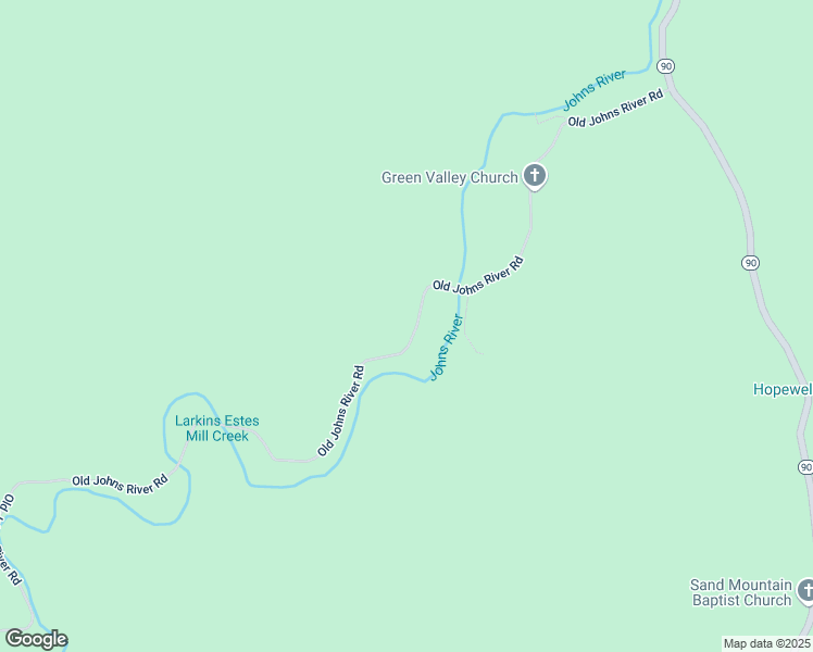 map of restaurants, bars, coffee shops, grocery stores, and more near 3065 Old Johns River Road in Collettsville
