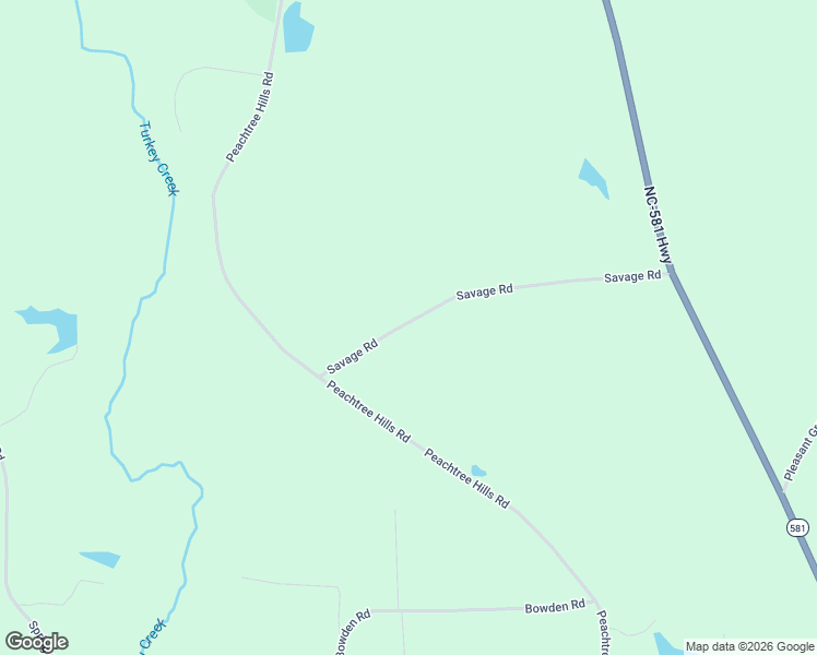 map of restaurants, bars, coffee shops, grocery stores, and more near 8487 Savage Road in Spring Hope