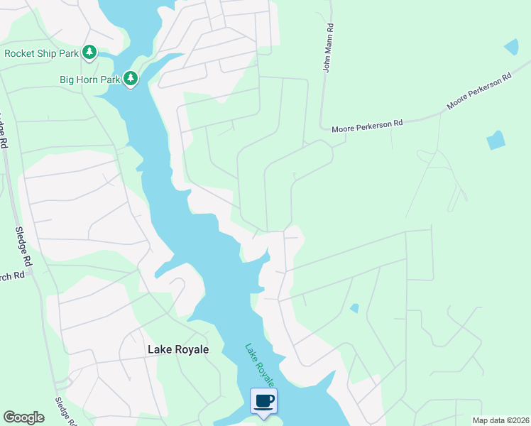 map of restaurants, bars, coffee shops, grocery stores, and more near 109 Osage Drive in Louisburg