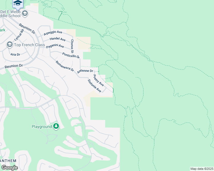 map of restaurants, bars, coffee shops, grocery stores, and more near 2008 Poetry Avenue in Henderson