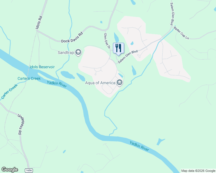 map of restaurants, bars, coffee shops, grocery stores, and more near 3004 Deercroft Lane in Clemmons