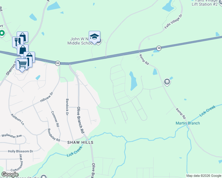 map of restaurants, bars, coffee shops, grocery stores, and more near 237 Hester Road in Durham