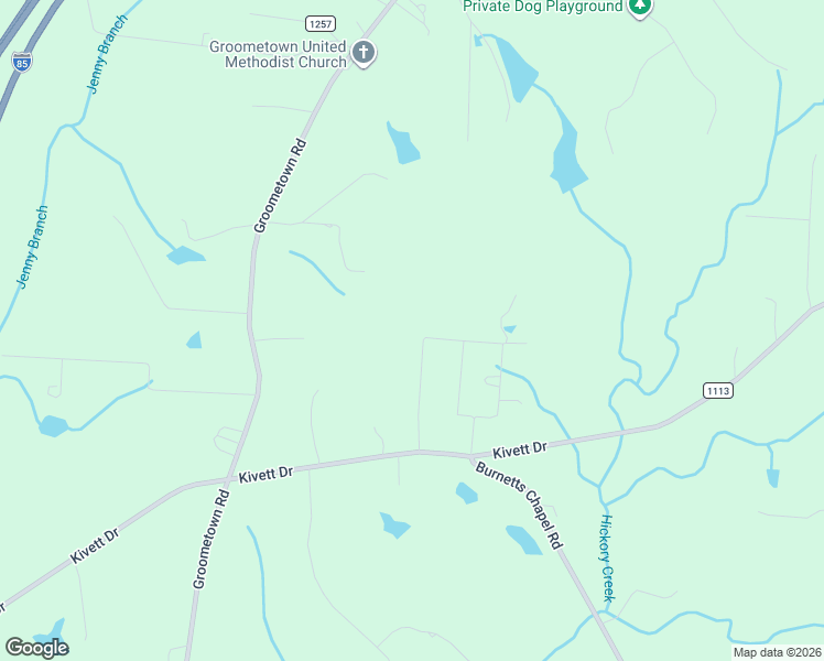 map of restaurants, bars, coffee shops, grocery stores, and more near 5500 Rutgers Road in Greensboro