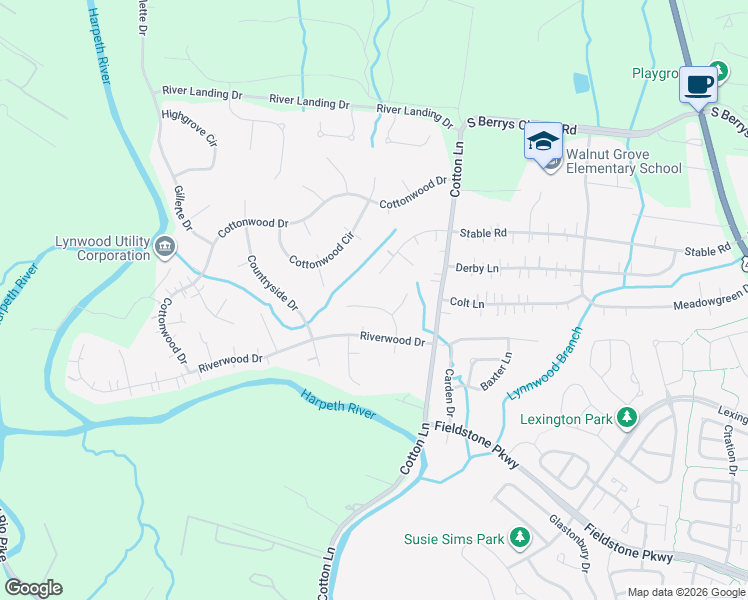 map of restaurants, bars, coffee shops, grocery stores, and more near 210 Heather Dr in Franklin