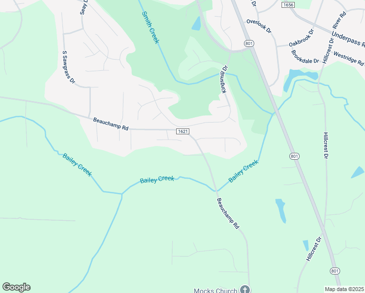 map of restaurants, bars, coffee shops, grocery stores, and more near 128 Meadow Brook Court in Advance