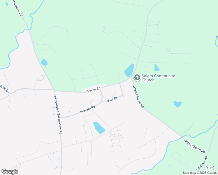 map of restaurants, bars, coffee shops, grocery stores, and more near 2029 Payne Road in Graham