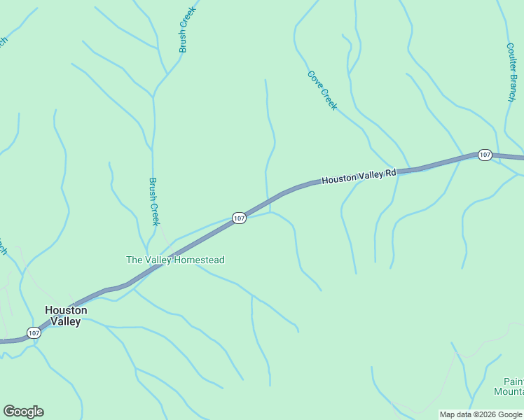 map of restaurants, bars, coffee shops, grocery stores, and more near 6875 Houston Valley Rd in Greeneville