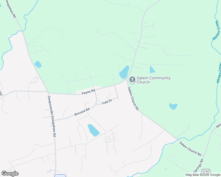 map of restaurants, bars, coffee shops, grocery stores, and more near 5104 Yale Court in Graham