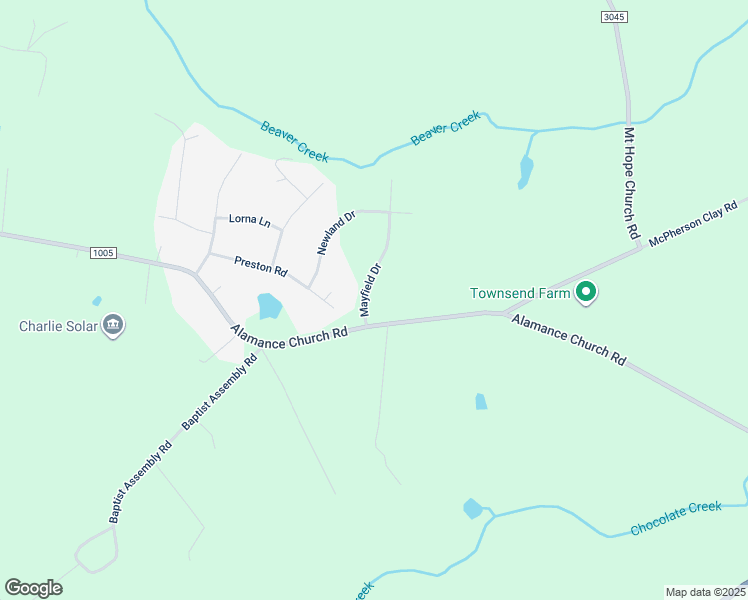 map of restaurants, bars, coffee shops, grocery stores, and more near 5515 Mayfield Drive in Julian