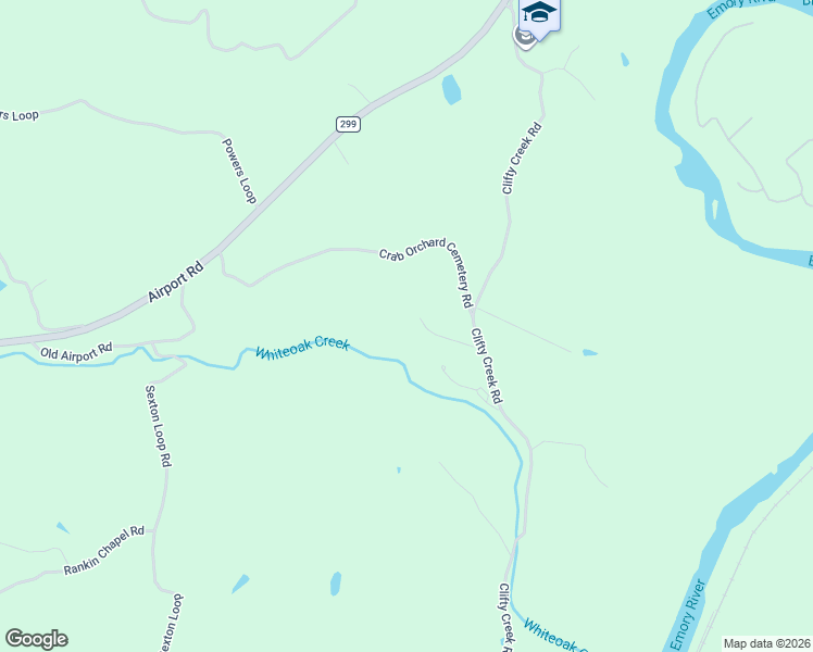 map of restaurants, bars, coffee shops, grocery stores, and more near 404 Clifty Creek Road in Oakdale