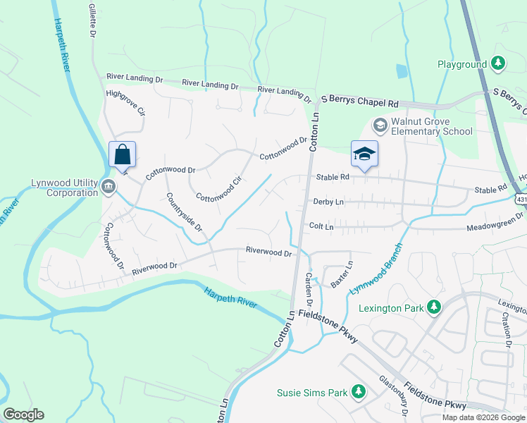 map of restaurants, bars, coffee shops, grocery stores, and more near 210 Heather Drive in Franklin