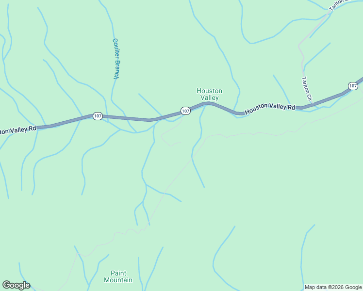 map of restaurants, bars, coffee shops, grocery stores, and more near 1098 Paint Mountain Road in Greeneville