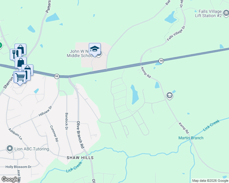 map of restaurants, bars, coffee shops, grocery stores, and more near 5432 Wake Forest Highway in Durham
