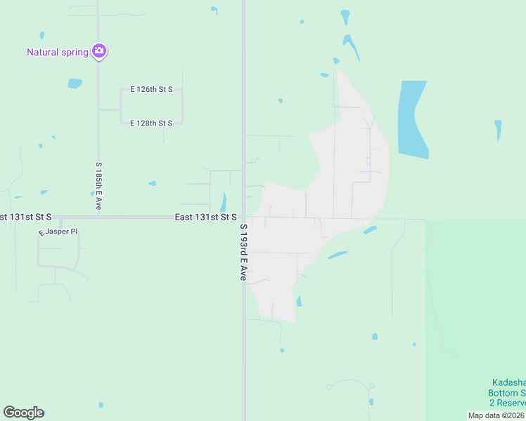 map of restaurants, bars, coffee shops, grocery stores, and more near 19465 East 131st Street South in Broken Arrow