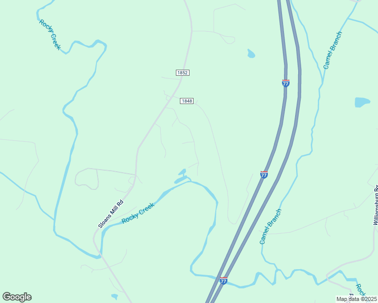 map of restaurants, bars, coffee shops, grocery stores, and more near 178 Leota Lane in Olin