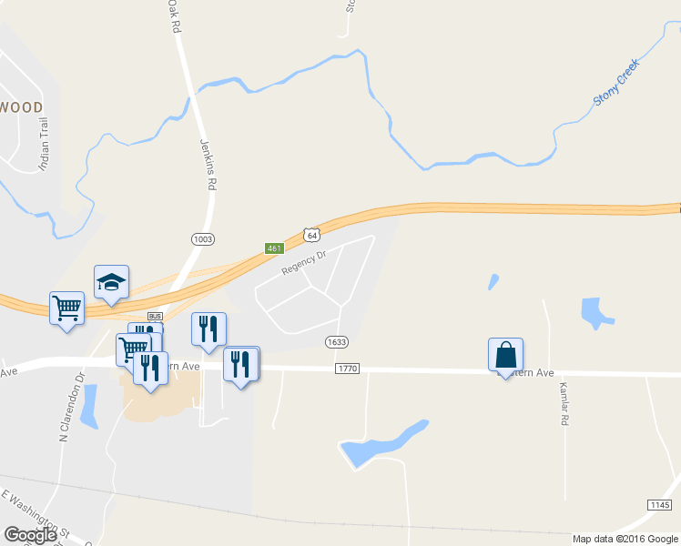 map of restaurants, bars, coffee shops, grocery stores, and more near 106 Embassy Avenue in Nashville