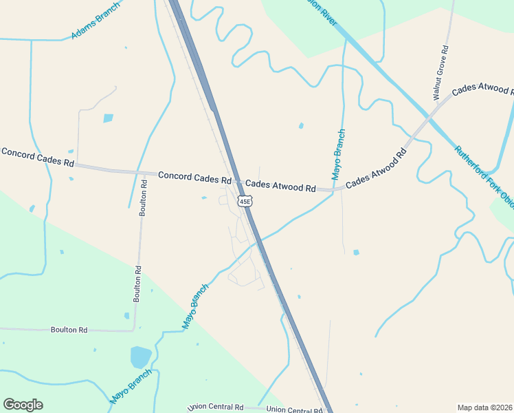 map of restaurants, bars, coffee shops, grocery stores, and more near 264 Bradford Highway in Milan