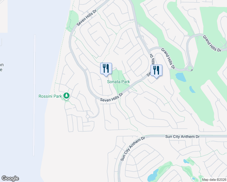 map of restaurants, bars, coffee shops, grocery stores, and more near 1468 European Dr in Henderson