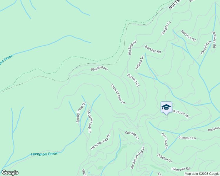 map of restaurants, bars, coffee shops, grocery stores, and more near 631 Granny Lewis Lane in Mars Hill