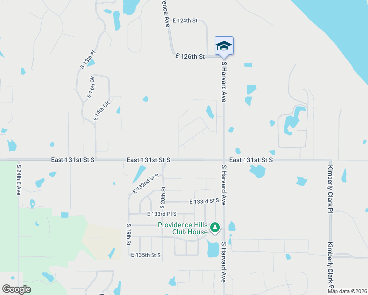 map of restaurants, bars, coffee shops, grocery stores, and more near 2724-3298 East 131st Street South in Bixby