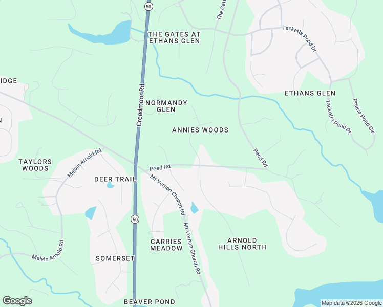 map of restaurants, bars, coffee shops, grocery stores, and more near 11607 John Allen Road in Raleigh