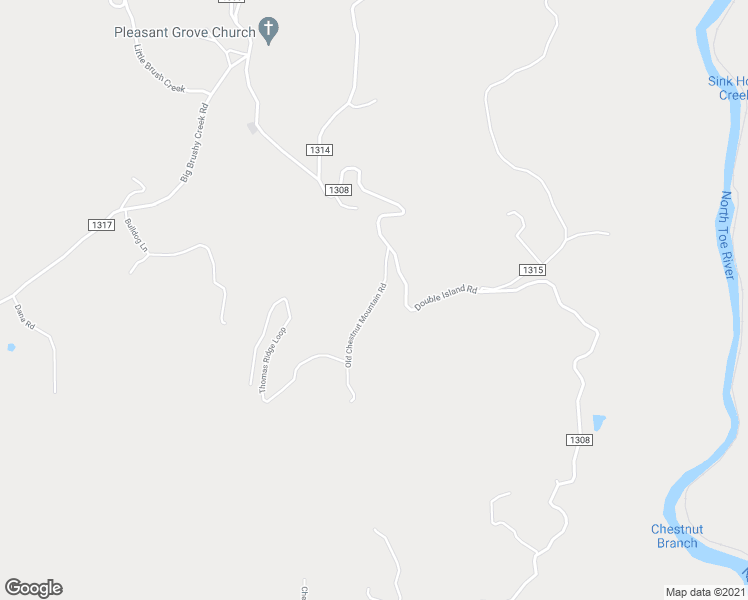 map of restaurants, bars, coffee shops, grocery stores, and more near 138 State Road 1316 in Green Mountain