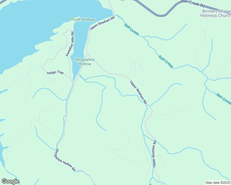 map of restaurants, bars, coffee shops, grocery stores, and more near 1909 Upper Rinehart Road in Dandridge