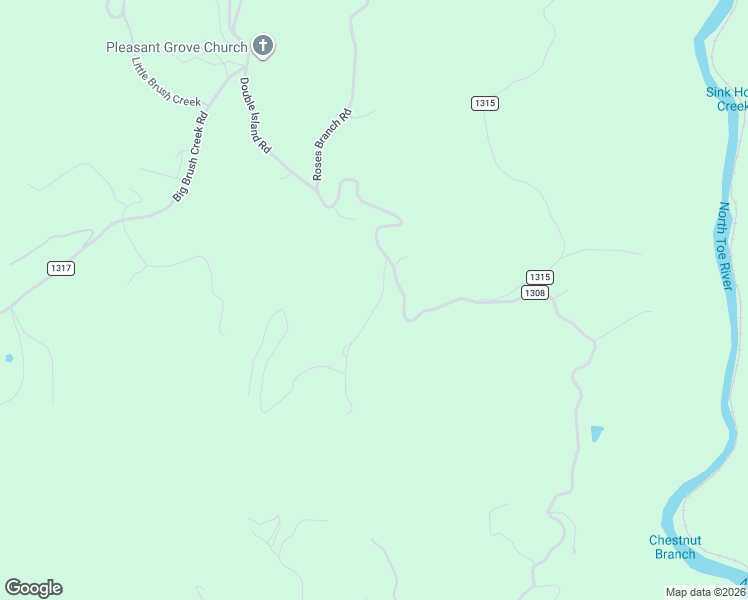 map of restaurants, bars, coffee shops, grocery stores, and more near 138 State Road 1316 in Green Mountain