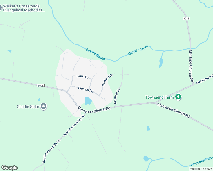 map of restaurants, bars, coffee shops, grocery stores, and more near 5407 Newland Drive in Julian