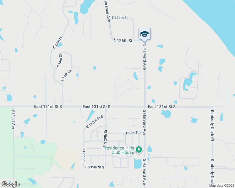 map of restaurants, bars, coffee shops, grocery stores, and more near 3028-3298 East 131st Street South in Bixby