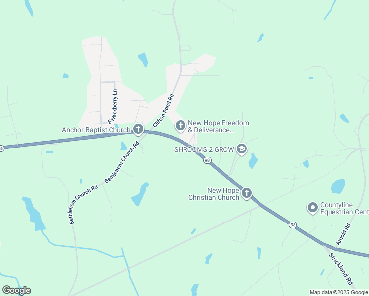 map of restaurants, bars, coffee shops, grocery stores, and more near 2993 North Carolina 98 in Louisburg