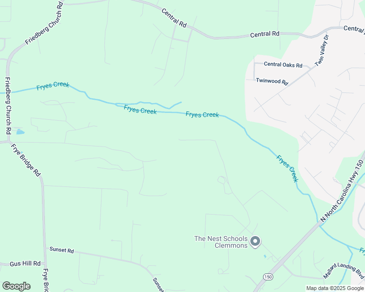 map of restaurants, bars, coffee shops, grocery stores, and more near 953 Goodwill Road in Clemmons