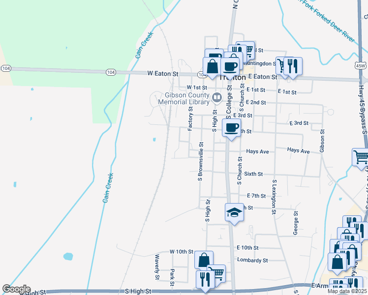 map of restaurants, bars, coffee shops, grocery stores, and more near 514 Factory Street in Trenton