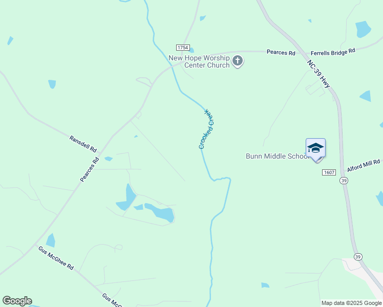 map of restaurants, bars, coffee shops, grocery stores, and more near 7108 Pearces Road in Louisburg