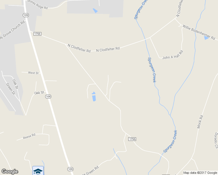 map of restaurants, bars, coffee shops, grocery stores, and more near 203 Nubbin Ridge Road in High Point