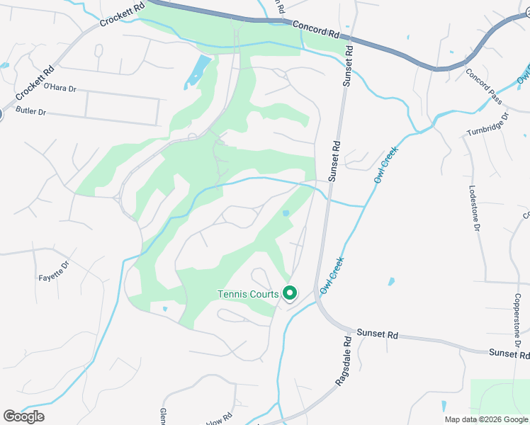 map of restaurants, bars, coffee shops, grocery stores, and more near 6 Colonel Winstead Drive in Brentwood
