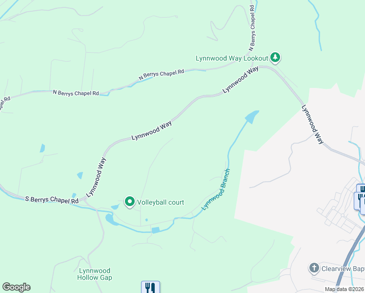 map of restaurants, bars, coffee shops, grocery stores, and more near 3030 Smith Lane in Franklin