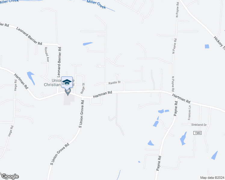 map of restaurants, bars, coffee shops, grocery stores, and more near 1460 Hartman Road in Lexington