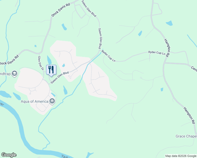 map of restaurants, bars, coffee shops, grocery stores, and more near 2006 Muirfield Place in Clemmons