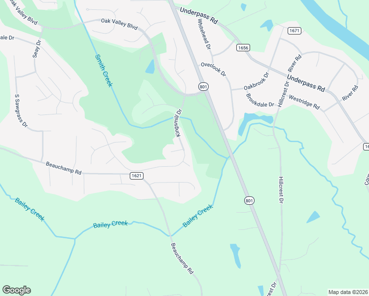 map of restaurants, bars, coffee shops, grocery stores, and more near 222 Kingsmill Drive in Advance