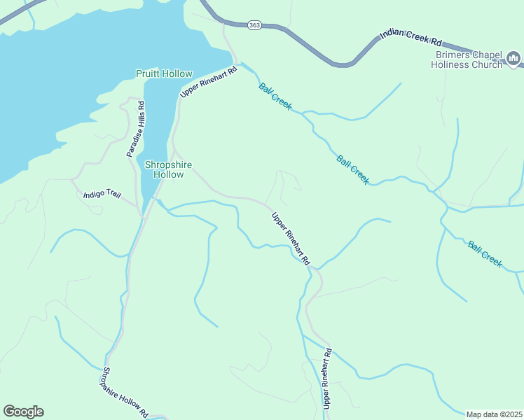 map of restaurants, bars, coffee shops, grocery stores, and more near 1909 Upper Rinehart Road in Dandridge